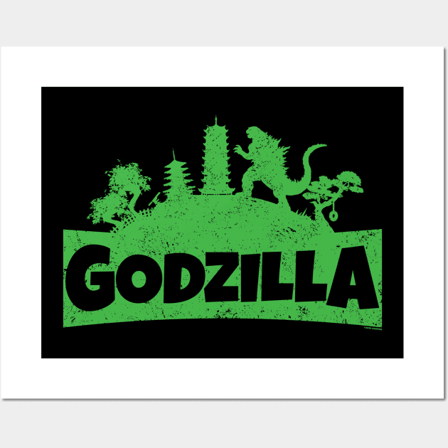 Godzilla Battle Royale [Roufxis -TP] Wall Art by Roufxis